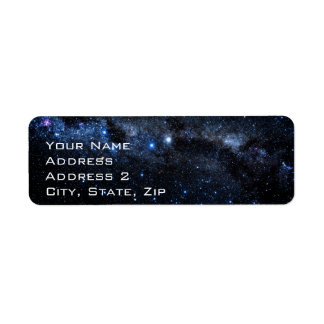 A Cluster of Stars Return Address Label