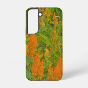 A cock's comb with burning love samsung galaxy case