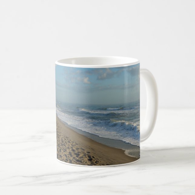 A Cocoa Beach Morning Coffee Mug (Front Right)
