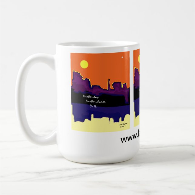 A Coffee Mug by Lew Hagood to start your day.  (Left)