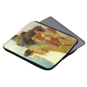A Coign Of Vantage by Sir Lawrence Alma-Tadema Laptop Sleeve