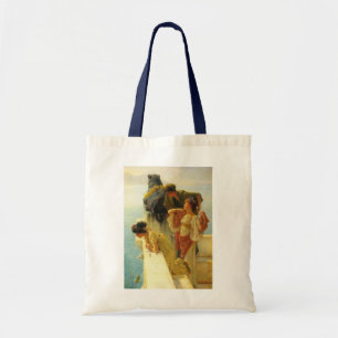 A Coign Of Vantage by Sir Lawrence Alma-Tadema Tote Bag
