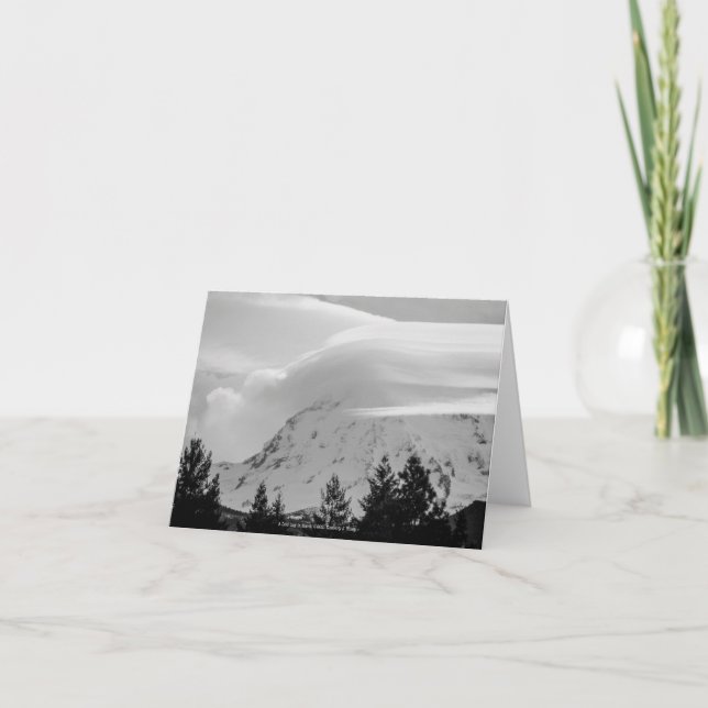 A Cold Day in March Card (Front)