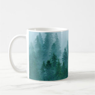 A cold morning in the Ceahlau National Park, Roman Coffee Mug