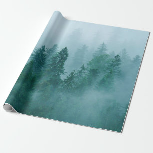 A cold morning in the Ceahlau National Park, Roman Wrapping Paper
