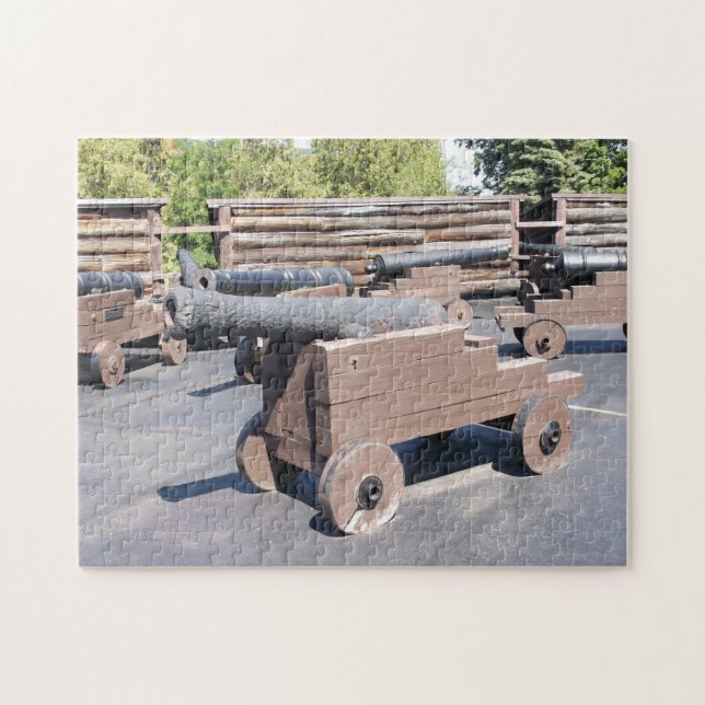 A Collection of Cannons Jigsaw Puzzle (Horizontal)