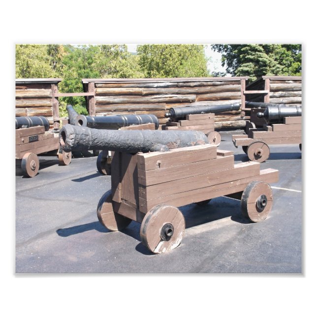 A Collection of Cannons Photo Print (Front)
