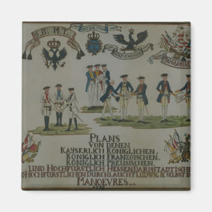 A collection of maneouvre plans magnet