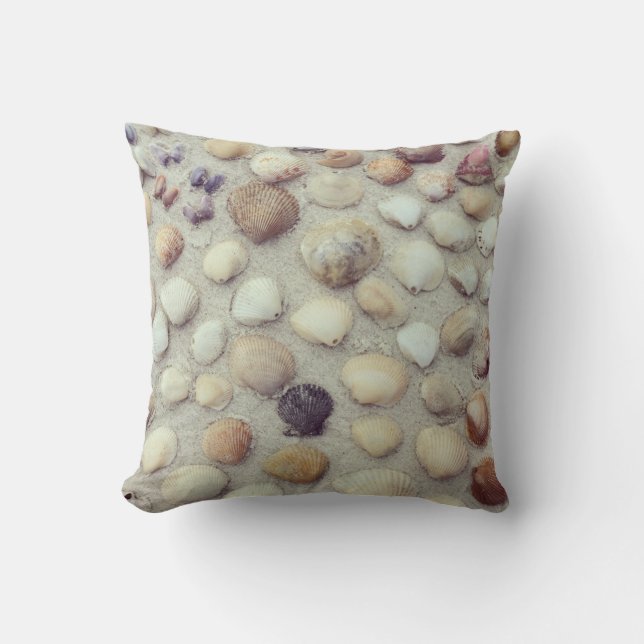 A Collection Of Seashells Cushion (Front)