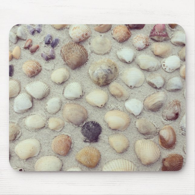 A Collection Of Seashells Mouse Pad (Front)