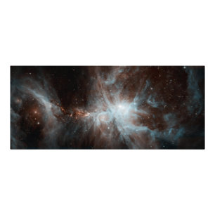 A colony of hot young stars in the Orion Nebula Photo Print