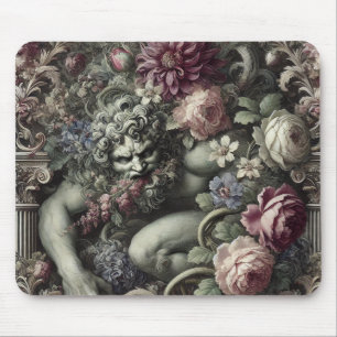 🎭 A Colossal Comedy – Gothic Victorian Mouse Pad