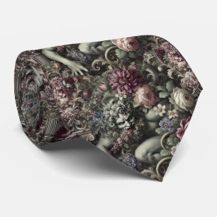 🎭 A Colossal Comedy – Gothic Victorian Tie