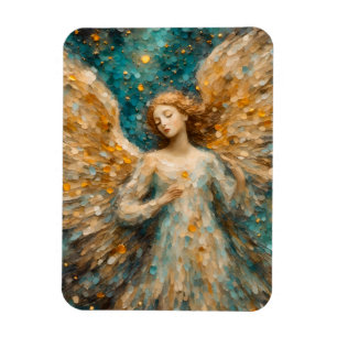 A Colourful Angel Magnet