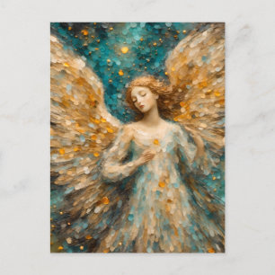 A Colourful Angel  Postcard