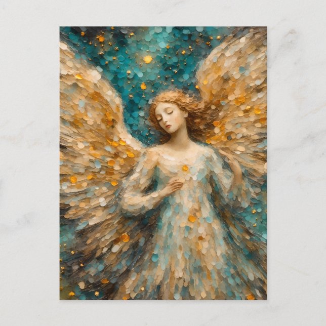 A Colourful Angel  Postcard (Front)