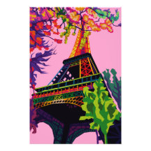 A Colourful Celebration of the Eiffel Tower