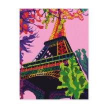 A Colourful Celebration of the Eiffel Tower