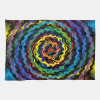 A Colourful Detonation Tea Towel