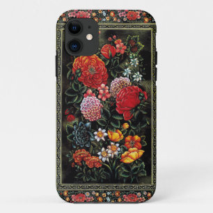 A colourful floral miniature of Persian art iPhone 11 Case