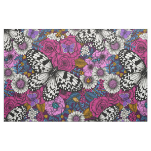 A colourful garden II Fabric