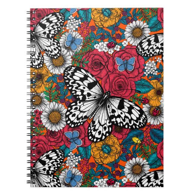 A colourful garden notebook (Front)
