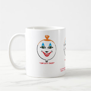 A colourized 1922 "SMILING FACE" Balloon Coffee Mu Mug