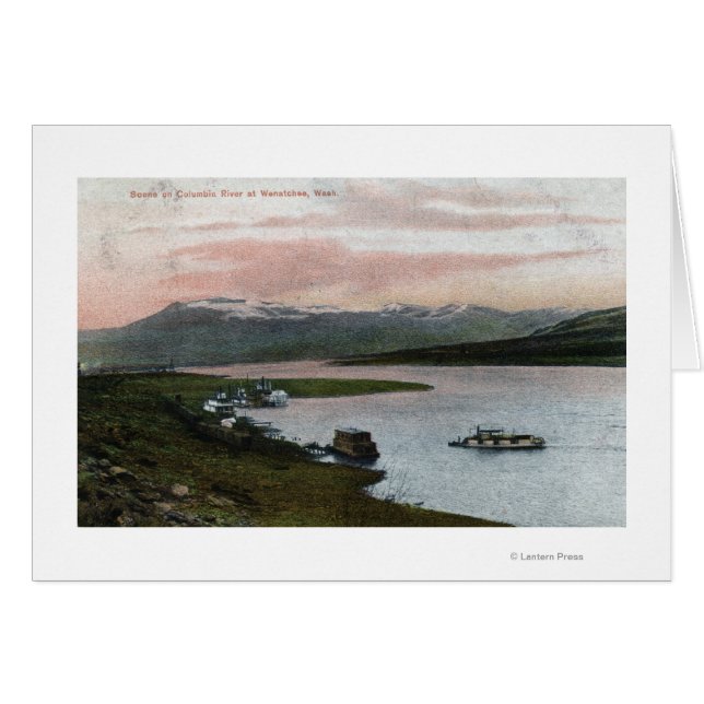 A Columbia River Riverboat Scene (Front Horizontal)