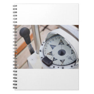 A compass to chart a course for adventure. notebook