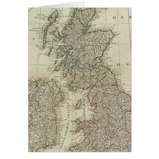 A complete map of the British Isles (Front)
