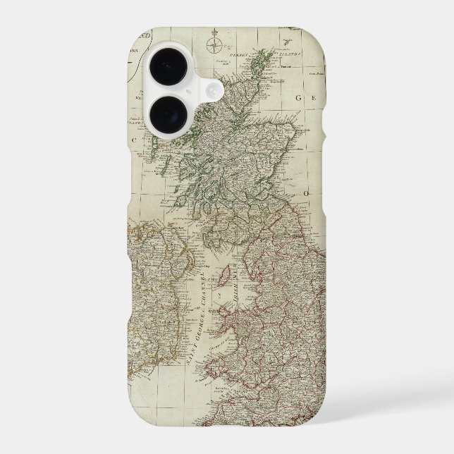 A complete map of the British Isles (Back)