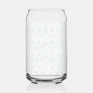 A completely white, featureless surface fills the  can glass
