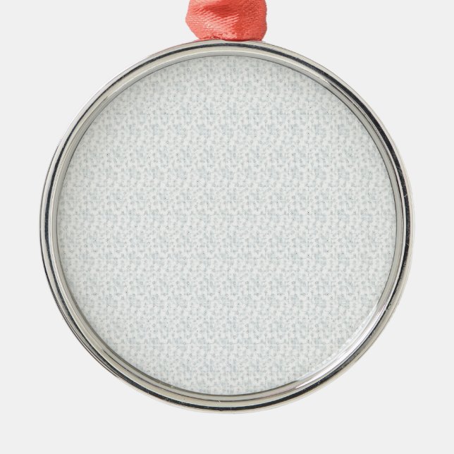 A completely white, featureless surface fills the  metal ornament (Front)