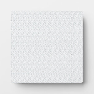 A completely white, featureless surface fills the  plaque