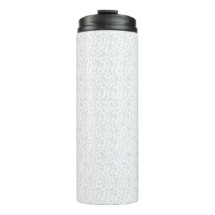 A completely white, featureless surface fills the  thermal tumbler