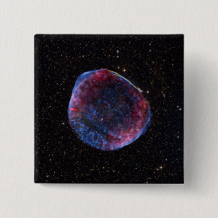 A composite image of the SN 1006 supernova remn 15 Cm Square Badge
