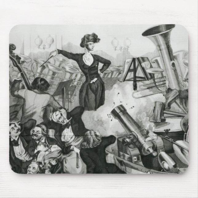A Concert of Hector Berlioz Mouse Pad (Front)