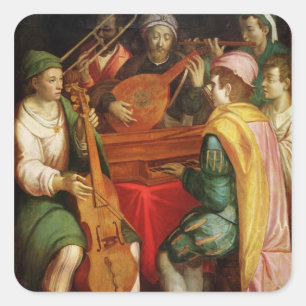 A Concert Square Sticker
