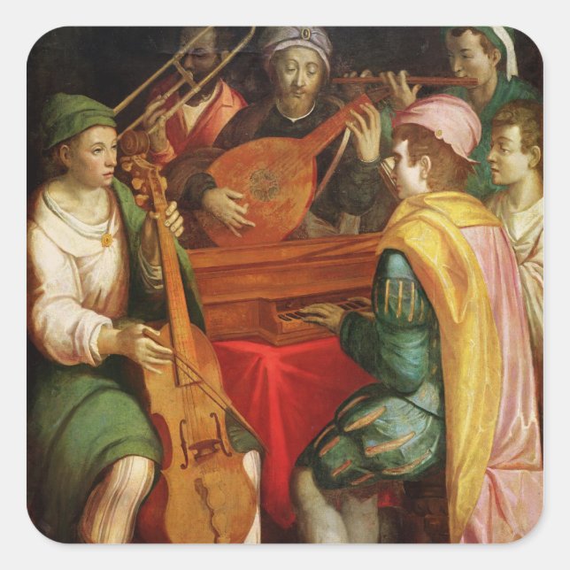 A Concert Square Sticker (Front)