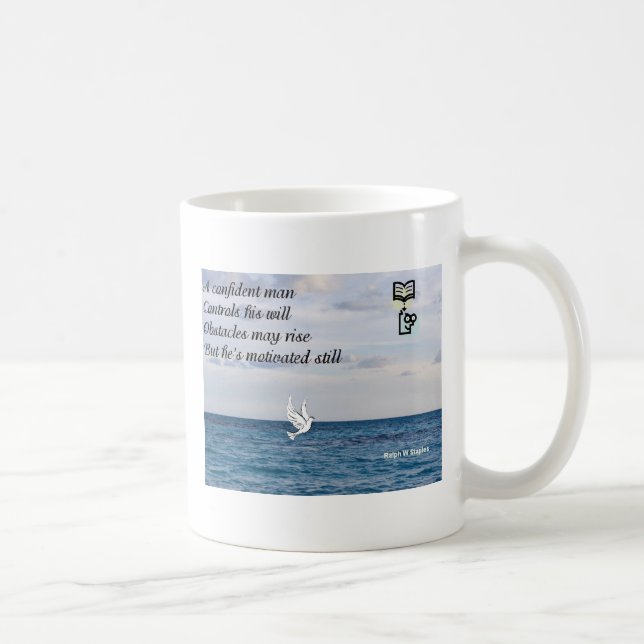 A confident man coffee mug (Right)