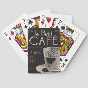 A Contemporary Cup of Coffee Playing Cards