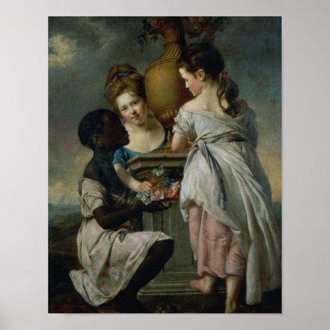 A Conversation between Girls, or Two Girls Poster (Front)