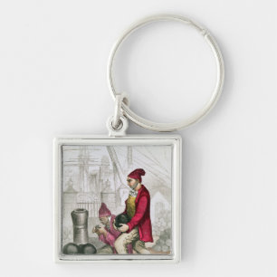 A Convict in the Toulon Penal Colony Key Ring