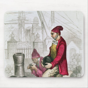 A Convict in the Toulon Penal Colony Mouse Pad