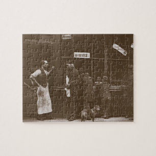 A Convict's "Home", 1876-77 (woodburytype) Jigsaw Puzzle