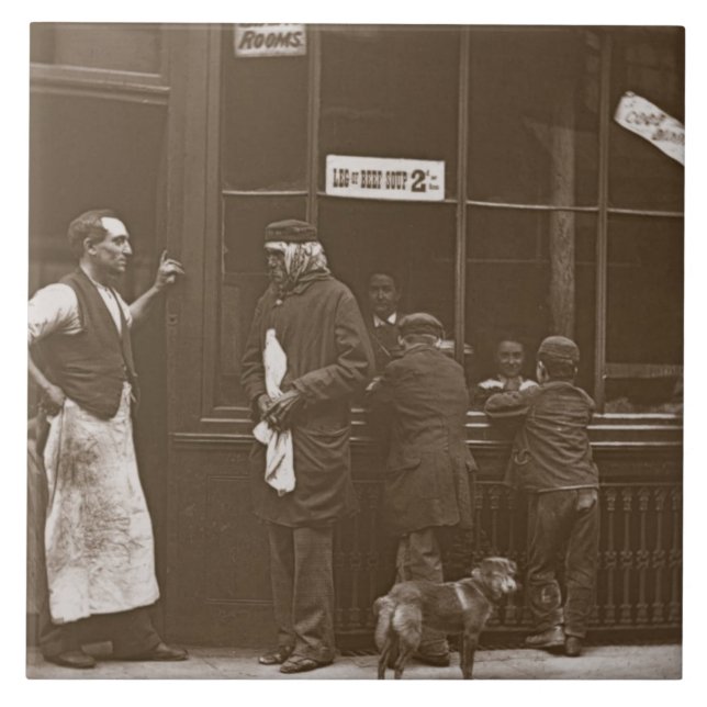 A Convict's "Home", 1876-77 (woodburytype) Tile (Front)