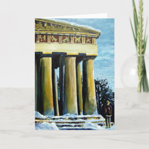 A Corner of Nashville - The Parthenon Holiday Card
