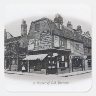 A Corner of Old Bromley Square Sticker