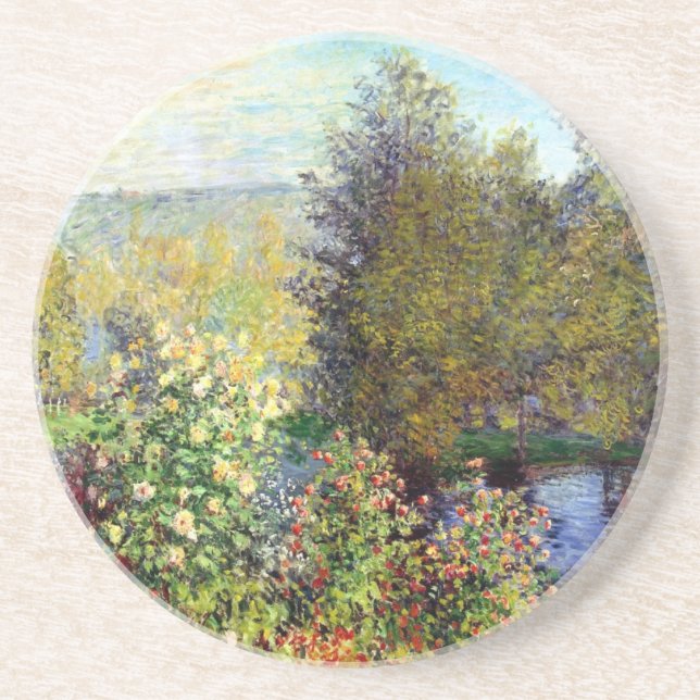 A Corner of the Garden at Montgeron Coaster (Front)