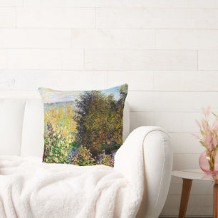 A Corner of the Garden at Montgeron Cushion